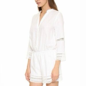 Maven West - Linen Romper - White - Size Small - Shopbop - Excellent